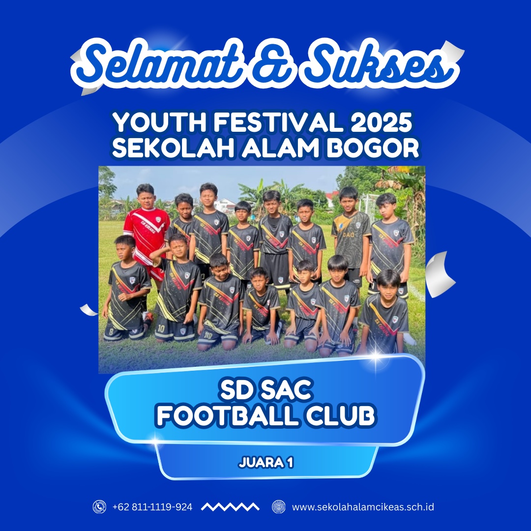 Selamat & Sukses atas Prestasi Siswa-Siswi Sekolah Alam Cikeas! 🏆