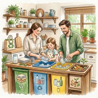 Sukses Pengelolaan Sampah Mandiri di Kehidupan Sehari-hari