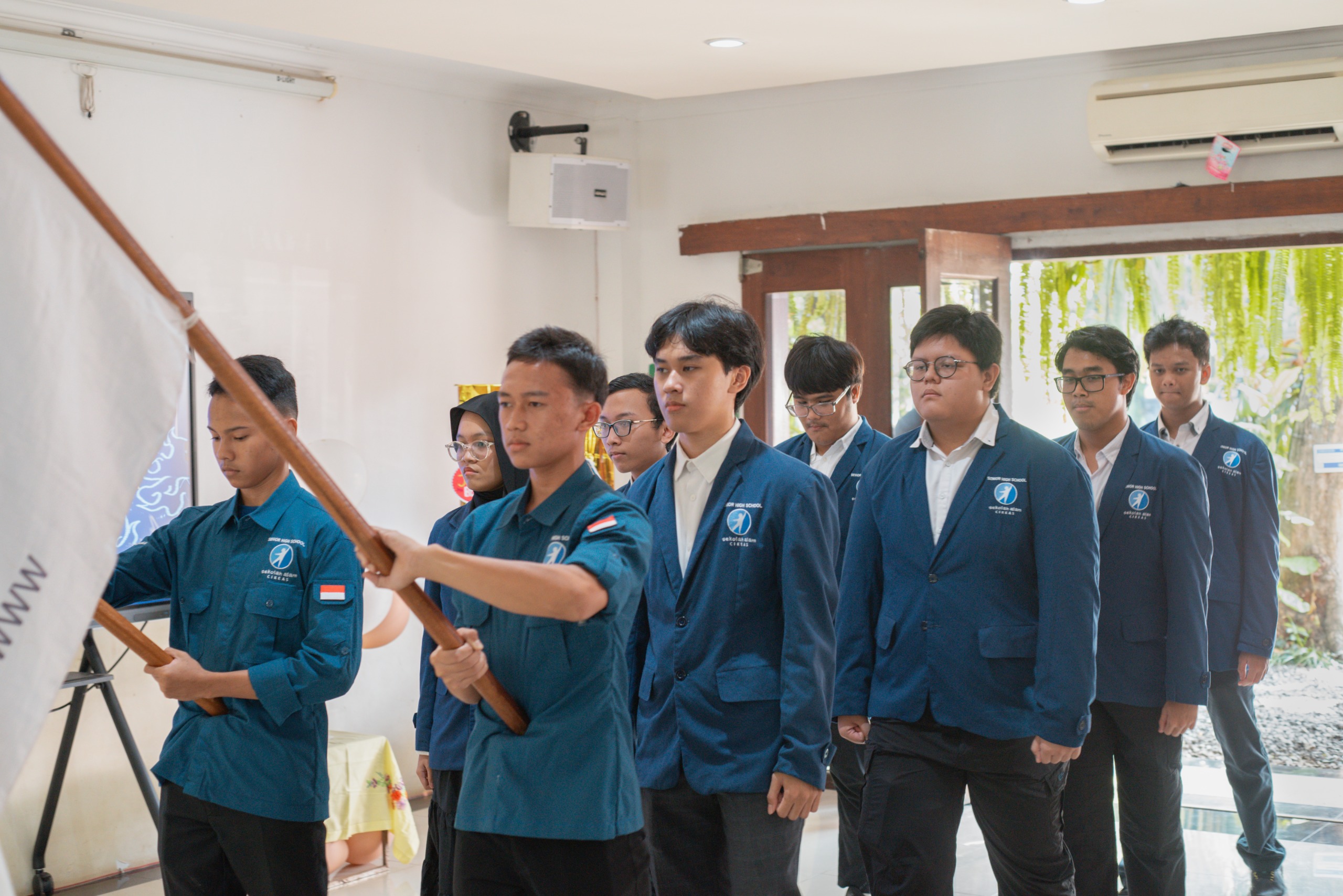 SMA Sekolah Alam Cikeas Lepas 7 “Pendekar” Angkatan 6 Nibrass Mandrakanta Abhinaya Cikeas