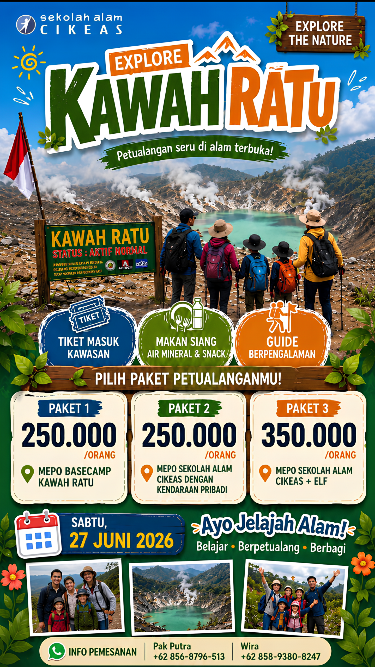 Jejak Misteri Kawah Ratu yang Siap Uji Nyali Anda!